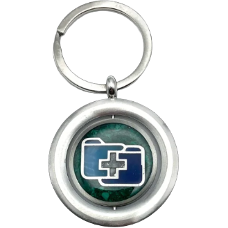 UploMD keychain Medical ID